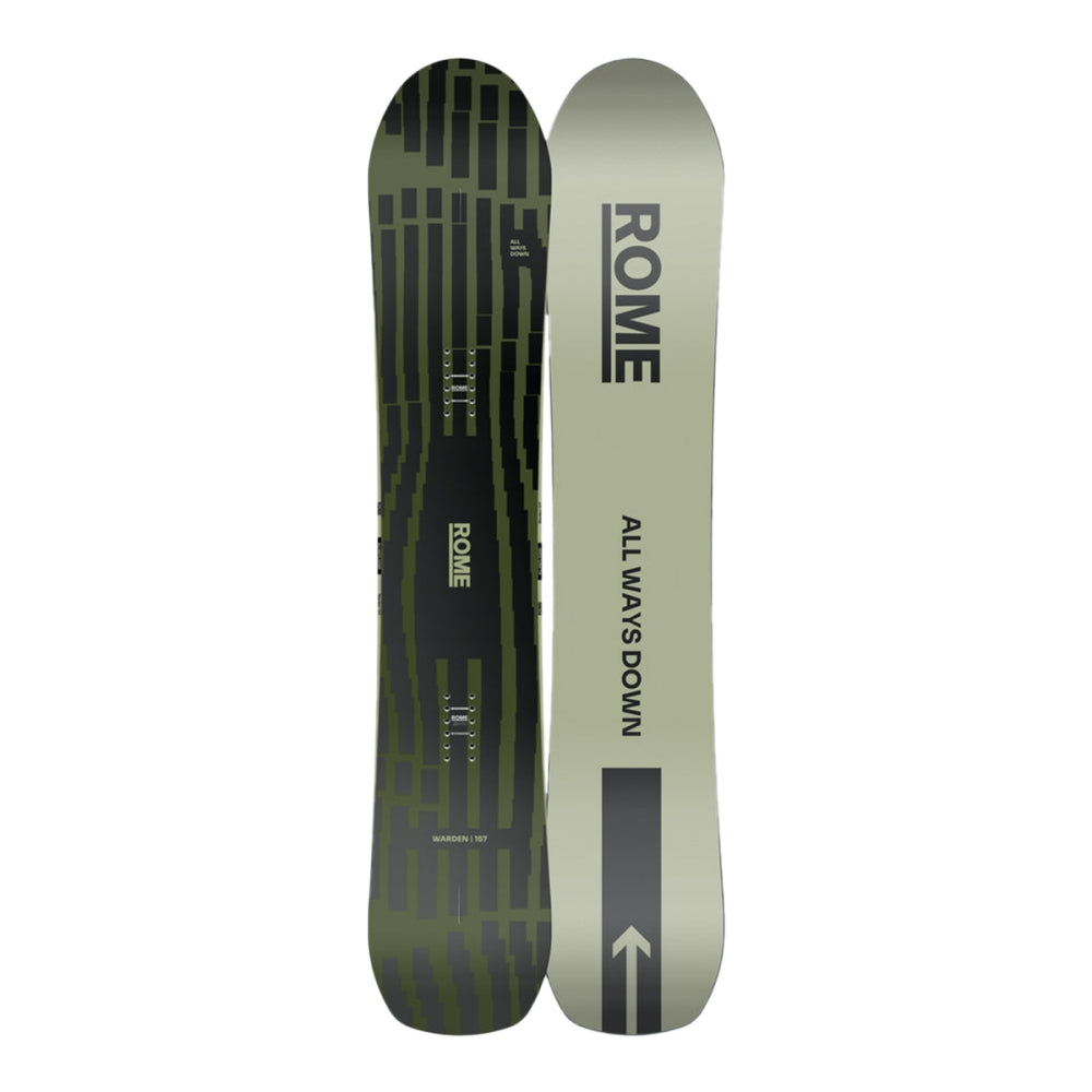 Rome Mens Warden 25/26 Snowboards in No Color