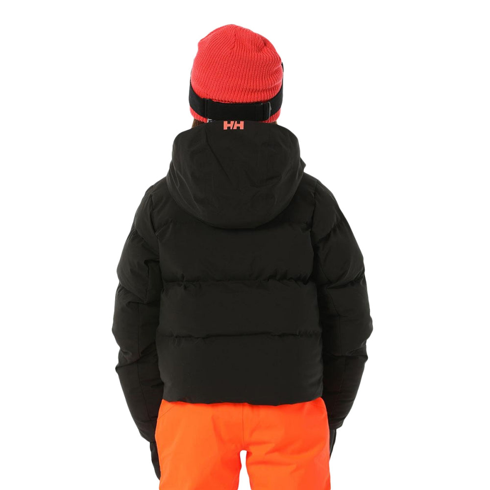 Helly Hansen Kids Nora Short Puffy Jkt Skiing & Snowboarding Jackets in Black Color