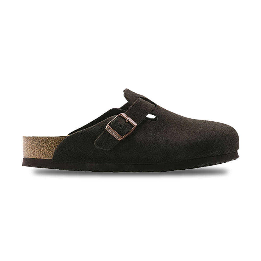 Birkenstock Womens Bostson Vl Sfb Sandals in Brown Color