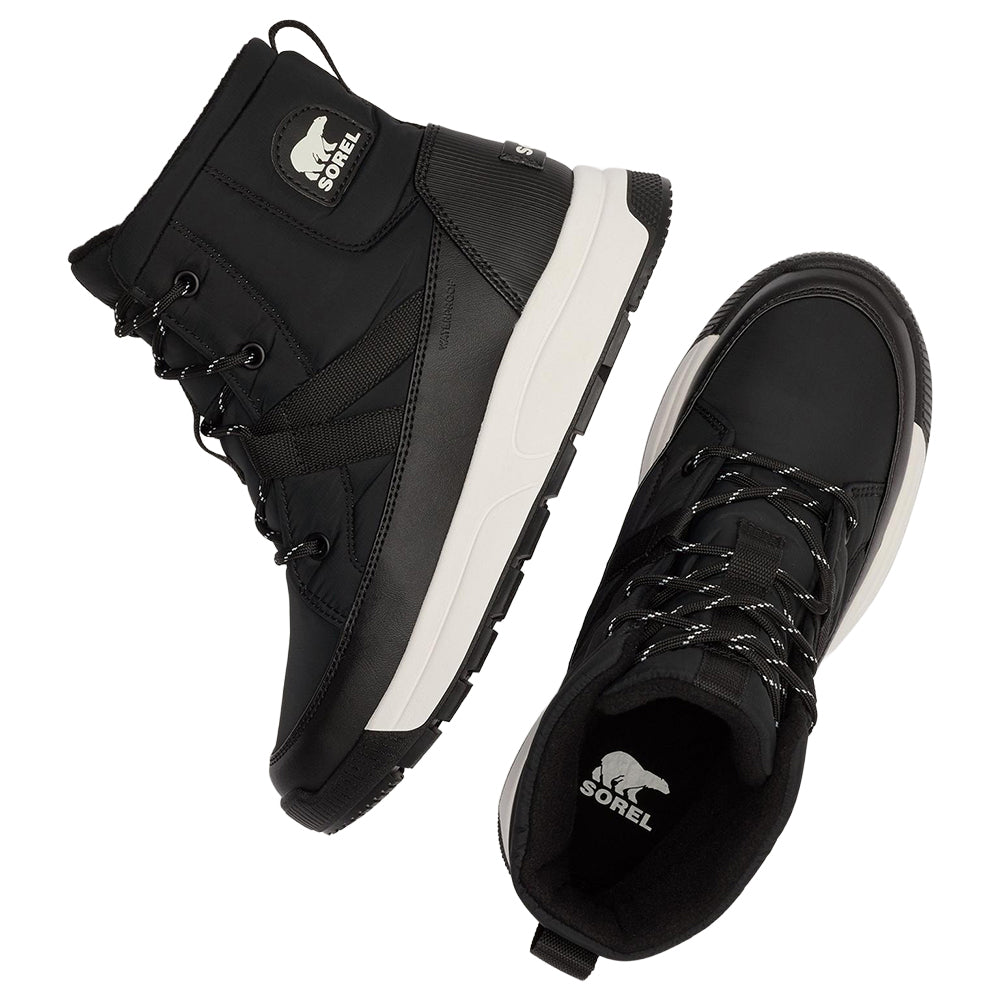 Sorel Womens Whitney III Mid Wp Boots in Black Color