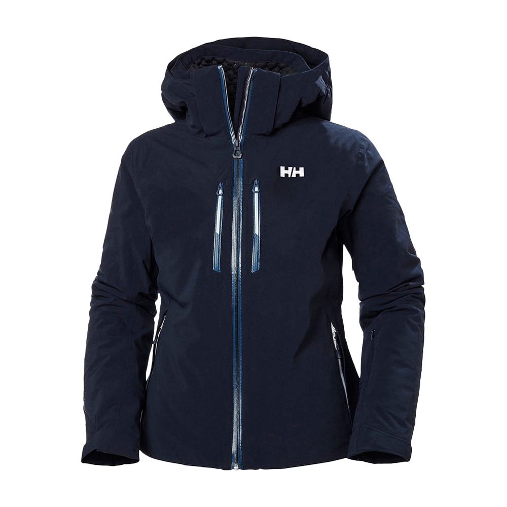 Helly Hansen Womens Aplhelia Lifaloft Jkt Skiing & Snowboarding Jackets in Blue Color
