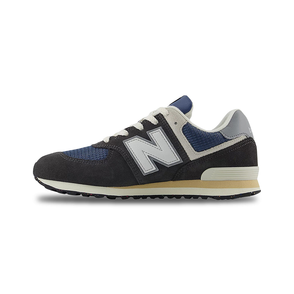 New Balance Kids 574 Sneakers in Black Color