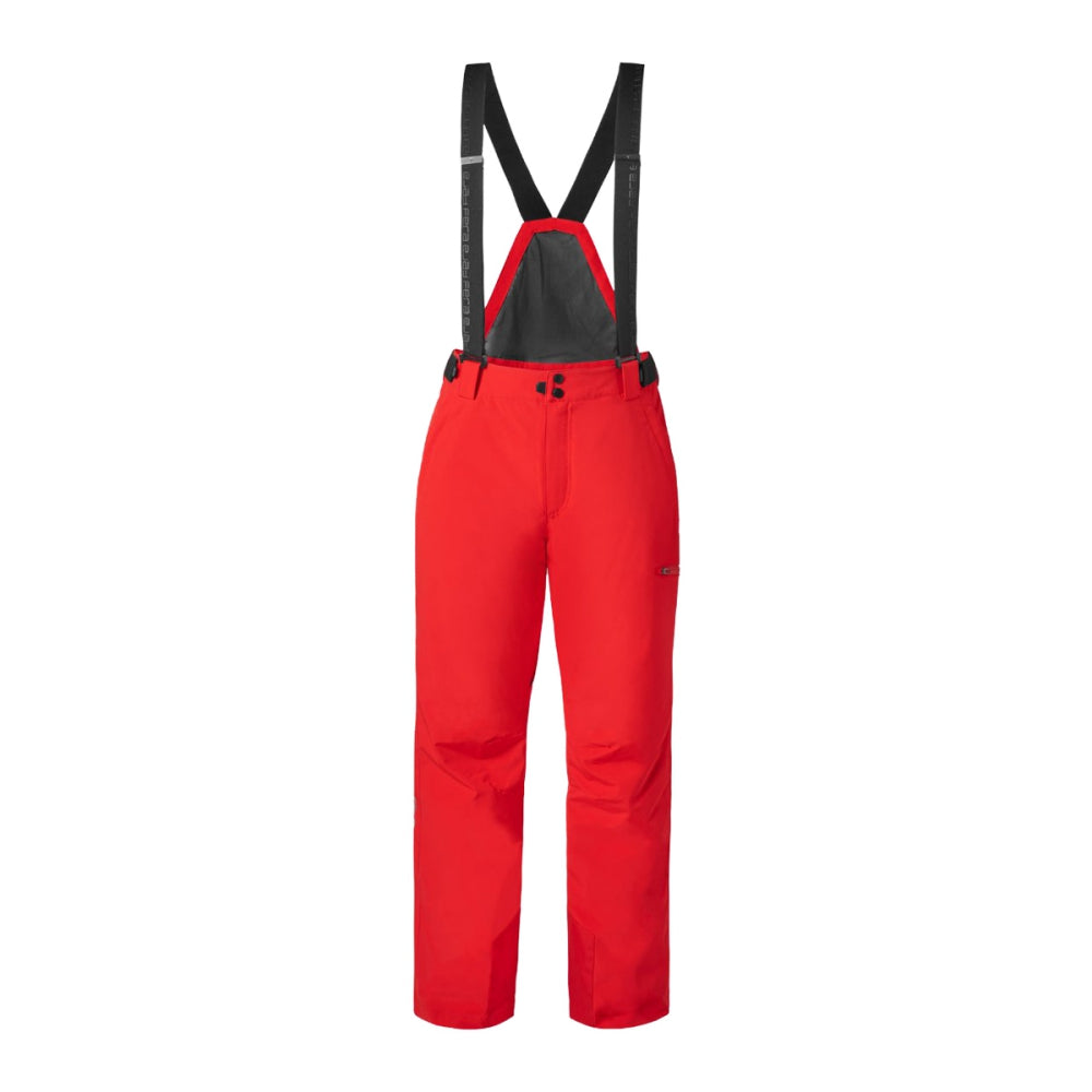 Fera Mens Selkirk Suspender Pant Skiing & Snowboarding Pants in Red Color