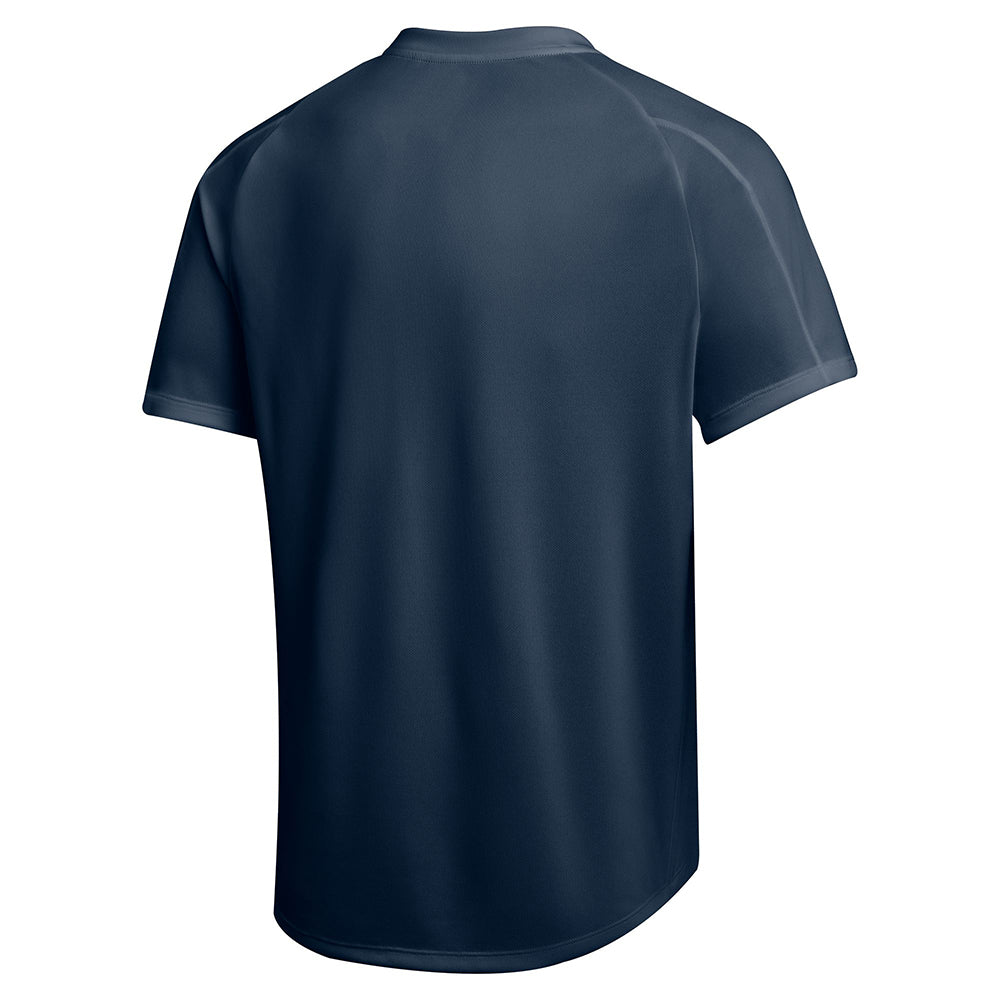 Nike Mens Nikecourt Dri-FIT Victor Tops in Blue Color
