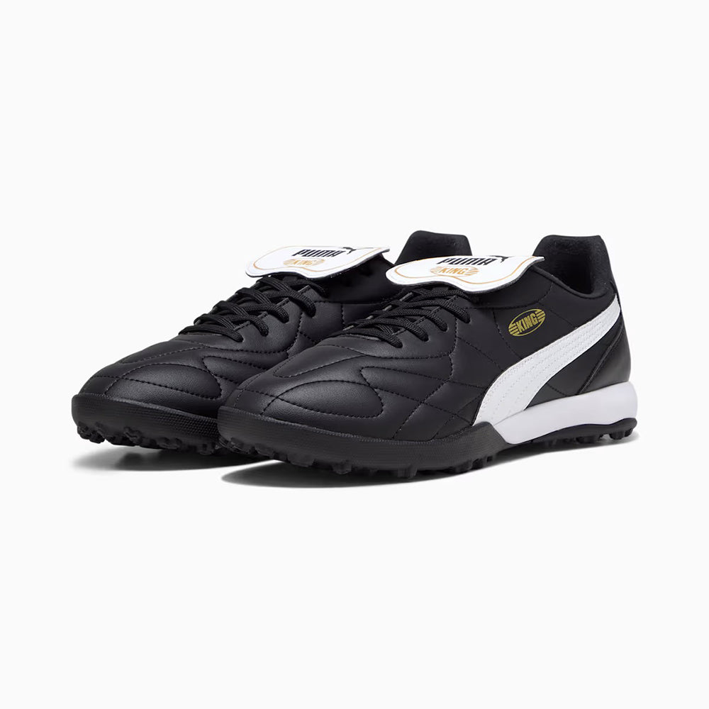 Puma Unisex King Top Tt Turf Cleats in Black Color