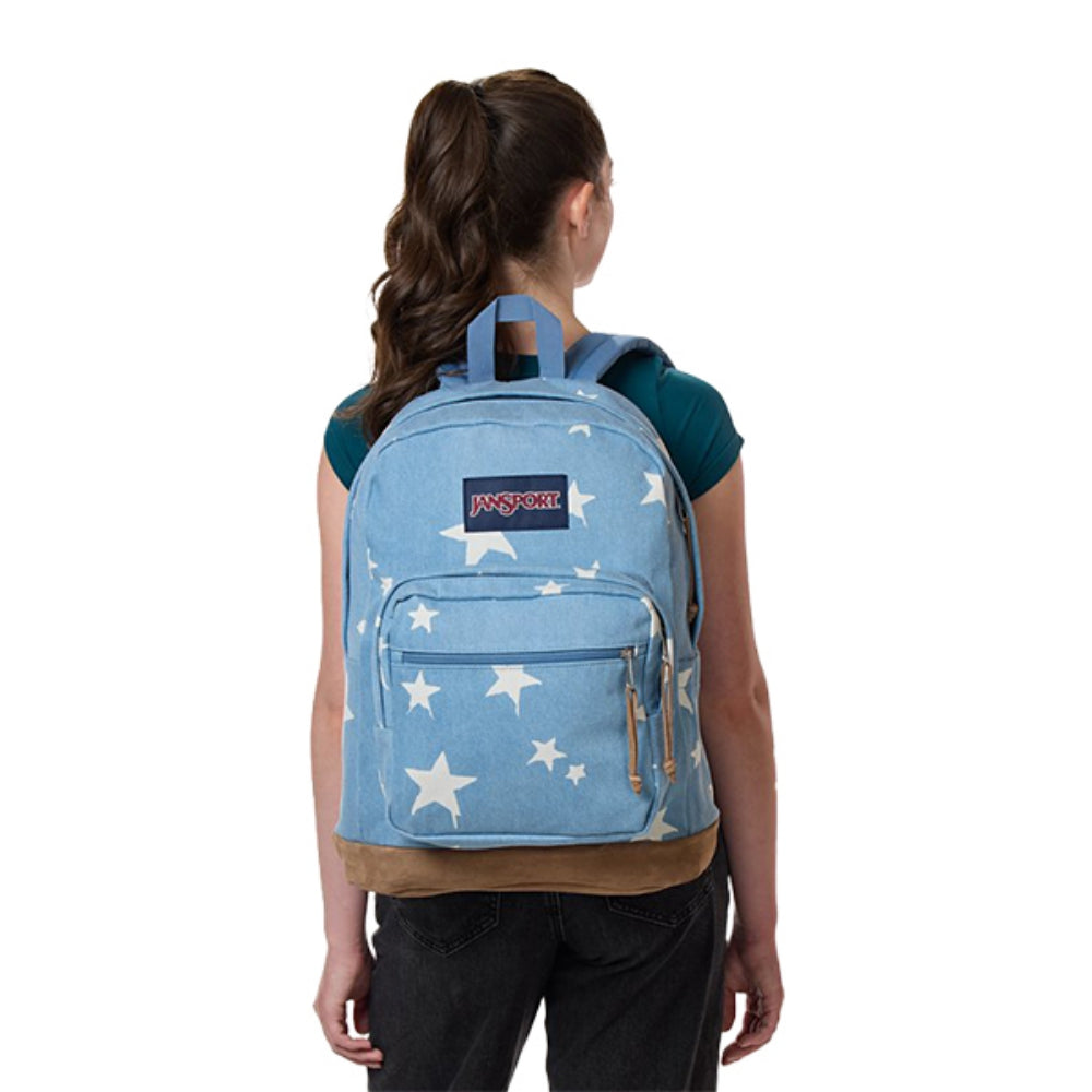Jansport Right Pack Expressions Bags in Blue Color