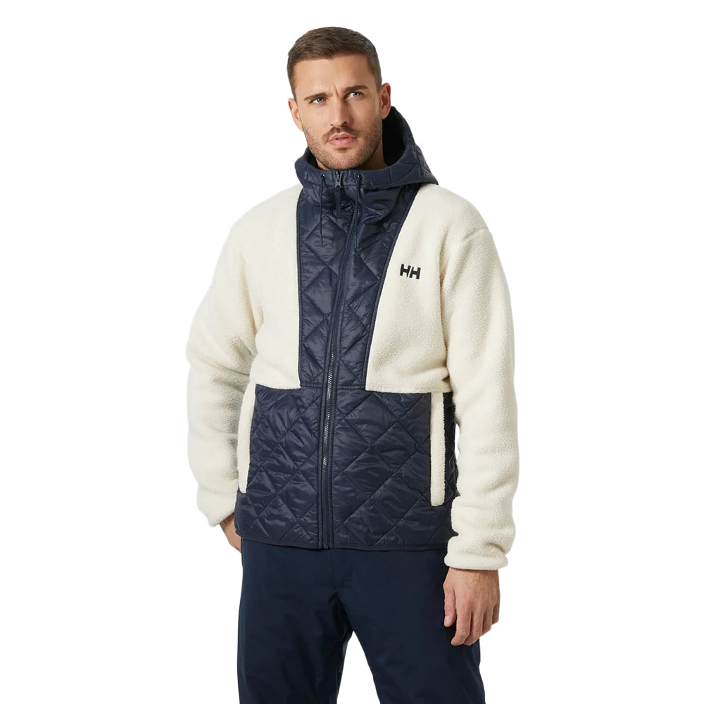 STOWE HOODED HYBRIDJKT | 597-NAVY