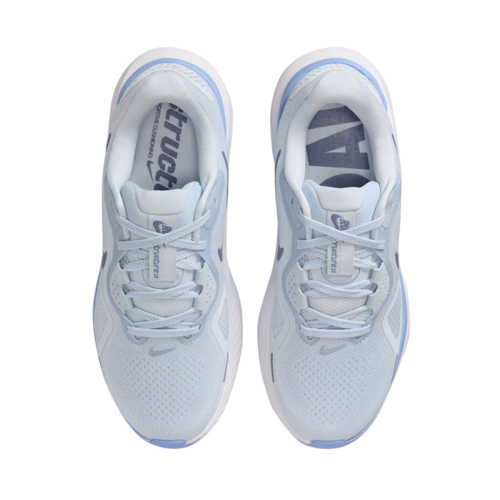 Nike Womens Structure 26 Running Shoes in Blue Color