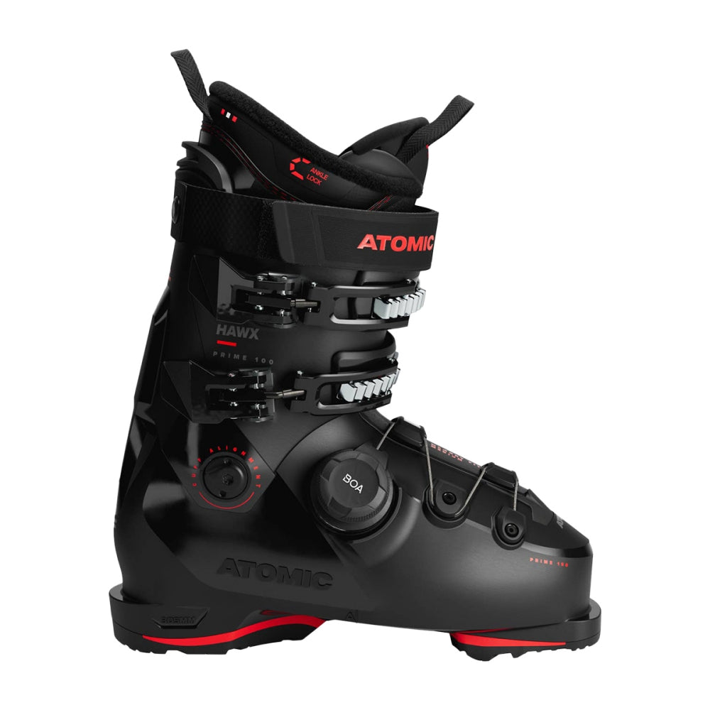 Atomic Mens Hawx Prime 100 BOA Ski Boots in Black Color