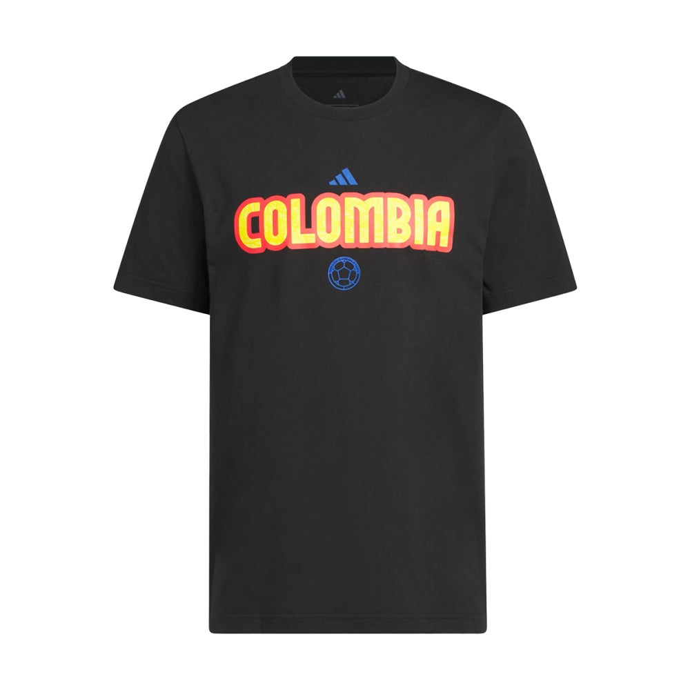 Adidas Mens Wc26 Columbia short sleeve Fan Apparel in Black Color
