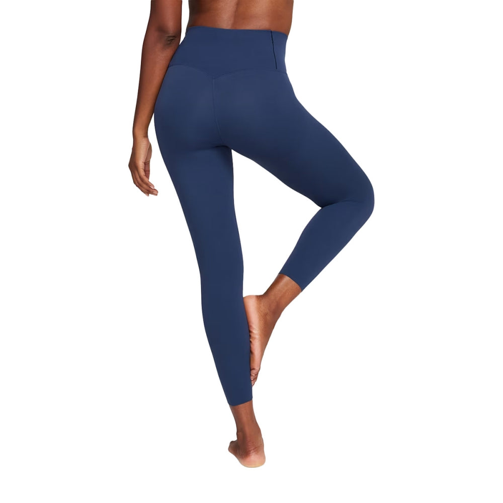 Nike Womens Zenvy Gentle Support Hw Tights in Blue Color