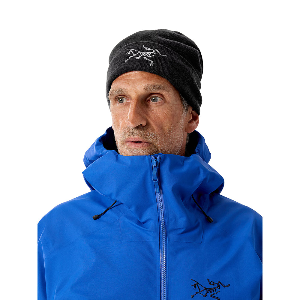 EMBROIDERED BIRD TOQUE | BLACK