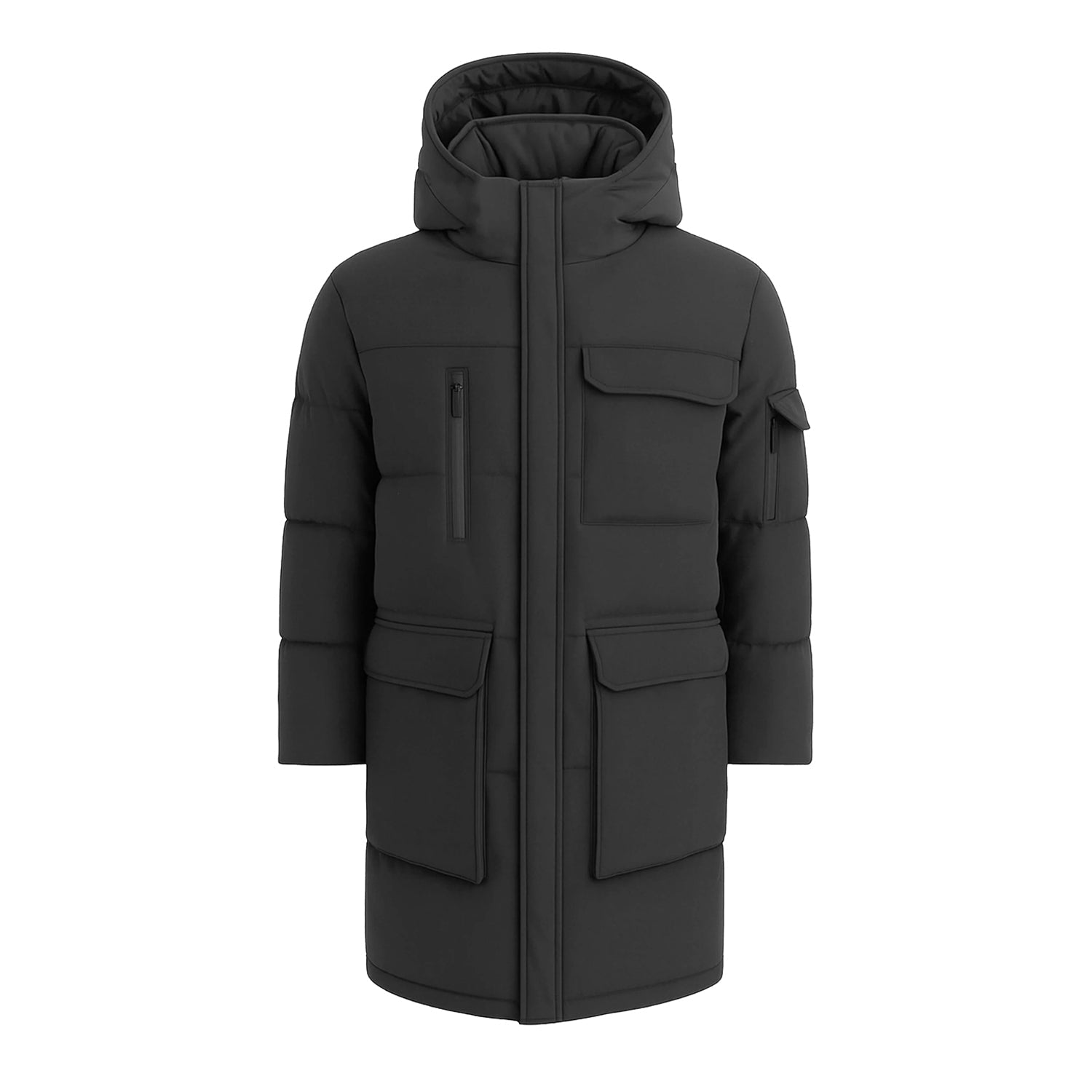 COMPASS M COAT | BLACK