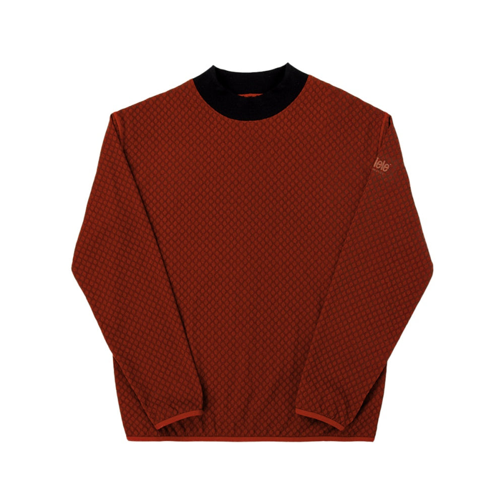 Ciele Athletics Mens Vlv Mockneck Tops in Red Color