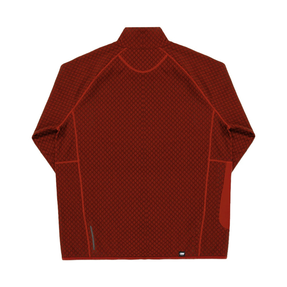 Ciele Athletics Mens M-Vlvhalfzip Tops in Red Color