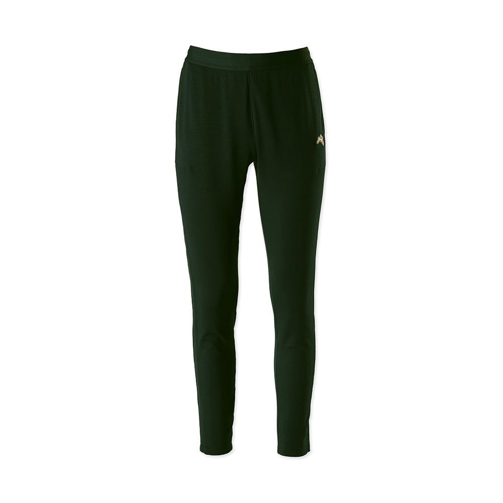 Tracksmith Womens Session Pants in Green Color