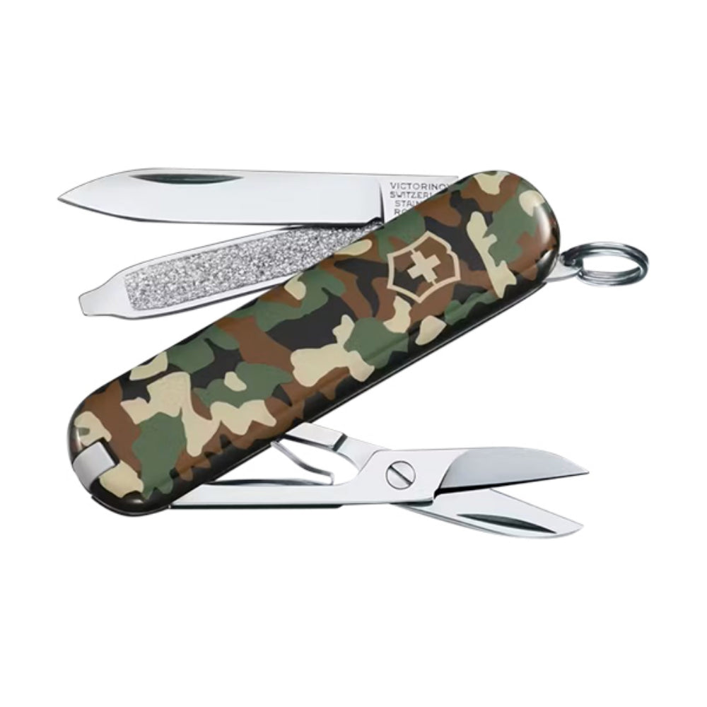 Victorinox Swiss Army Unisex Classic Sd Camo Blister Multi-Tools in Green Color