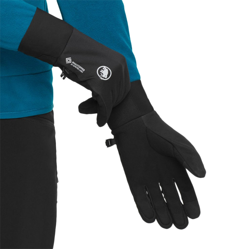 Mammut Unisex Astro Light So Glove Winter Gloves in Black Color