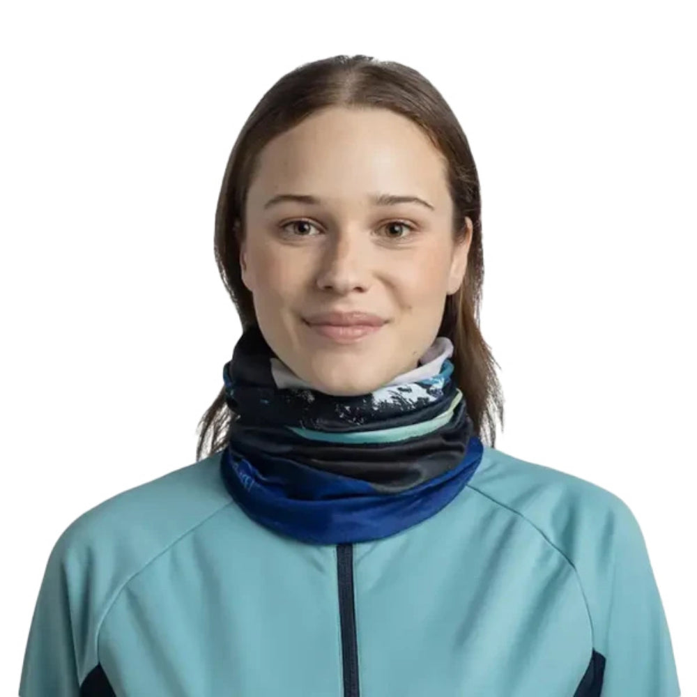 Buff Thermonet Multifunction Hats in Blue Color