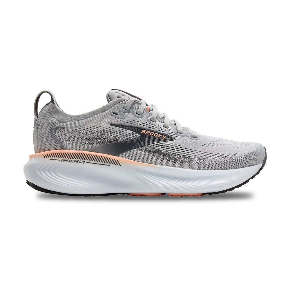 Brooks Adrenaline Gts 25 | 032-GREY/B – Paragon Sports display picture 2