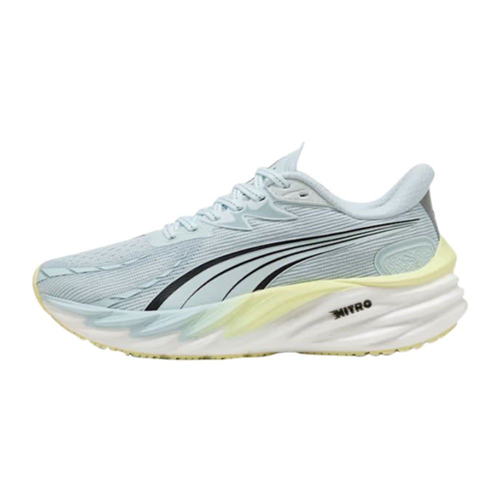 Puma Womens Velocity Nitro 4 Running Shoes in Blue Color