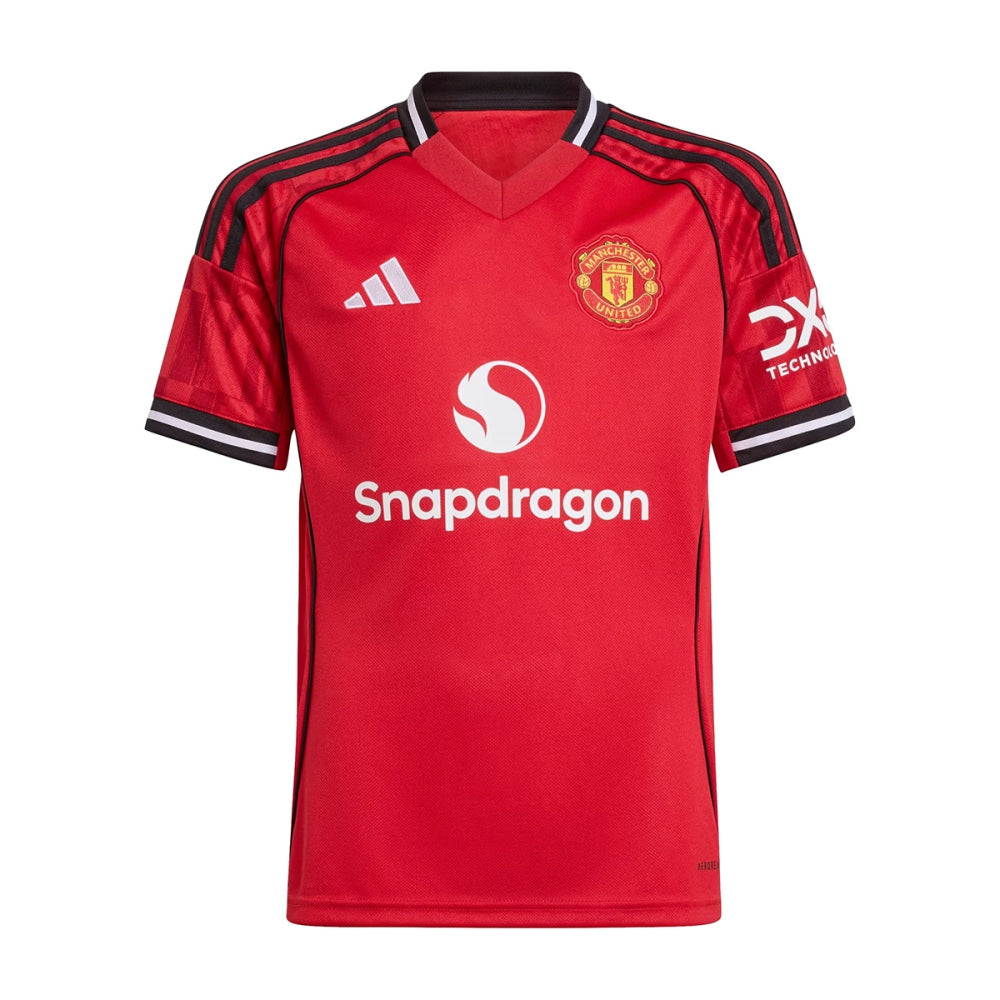 Adidas Kids Man Untd home replica jersey Fan Apparel in Red Color
