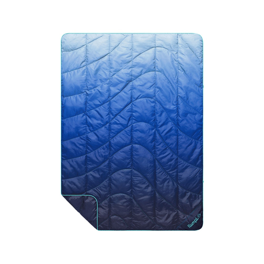 Rumpl Unisex Travel Puffy Blanket in Blue Color