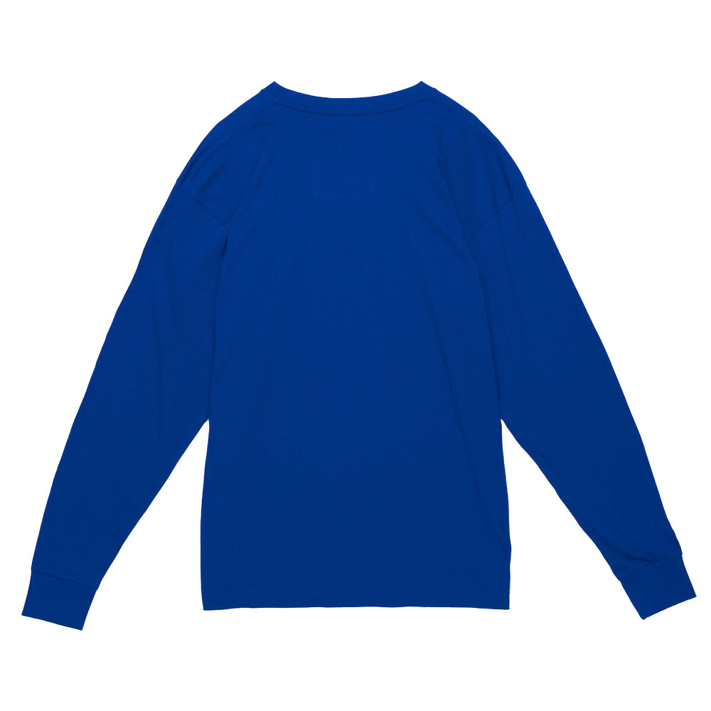 NYT LOGO LOCK UP LS TEE | ROYAL