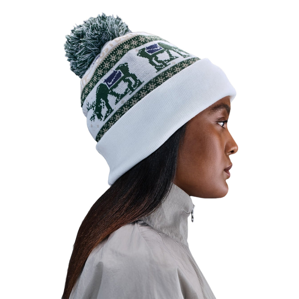 Nike Unisex Winter Wonderland Beanie Winter Hats in White Color