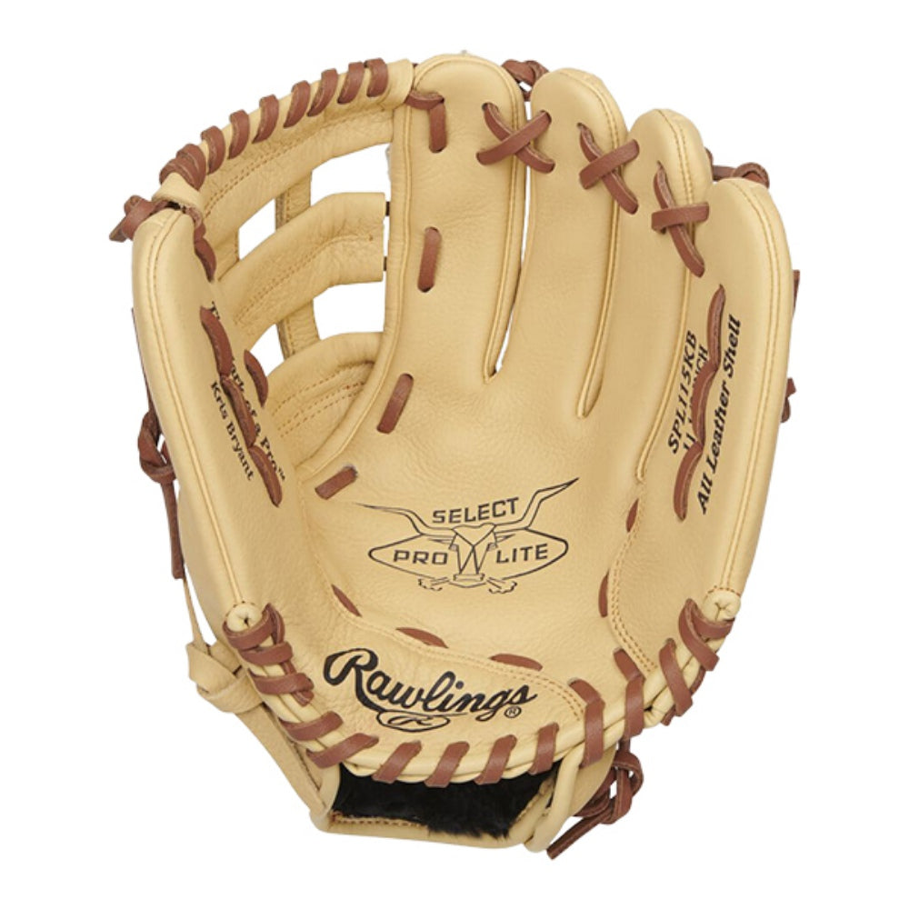 Rawlings Kids 11.50 Slct Pro Lt Bryant Baseball Gloves in Grey Color