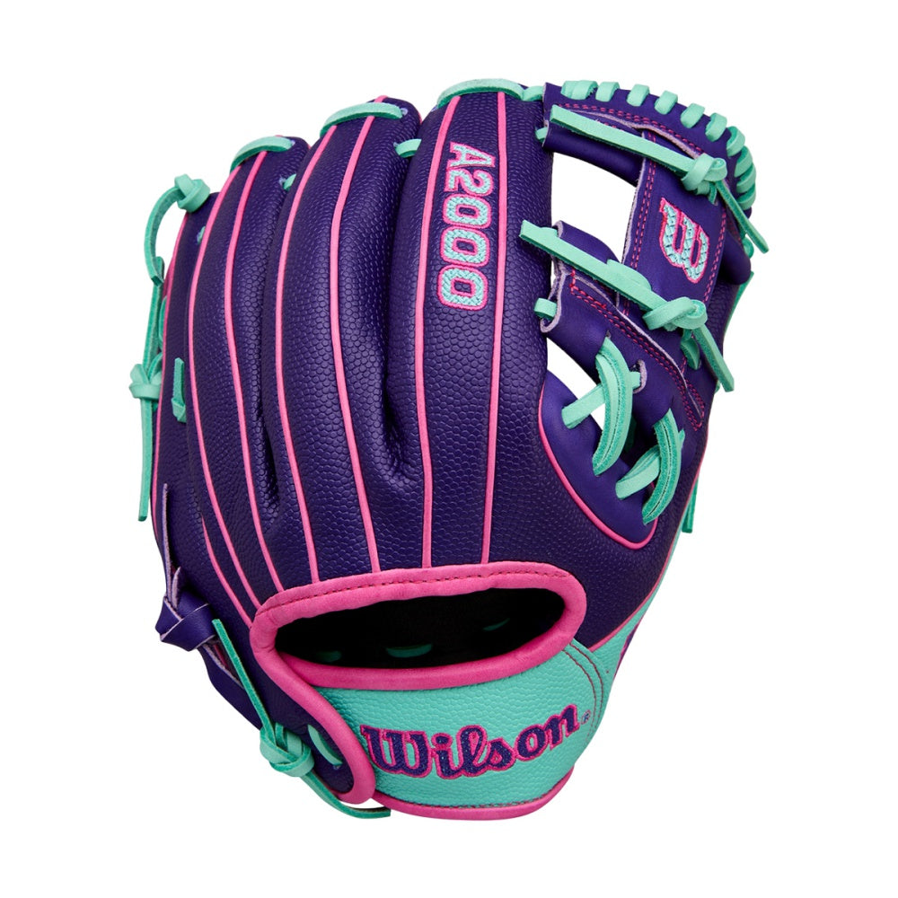 Wilson Unisex 11.50 A2000 W25 Dp15 Glv Baseball Gloves in Purple Color