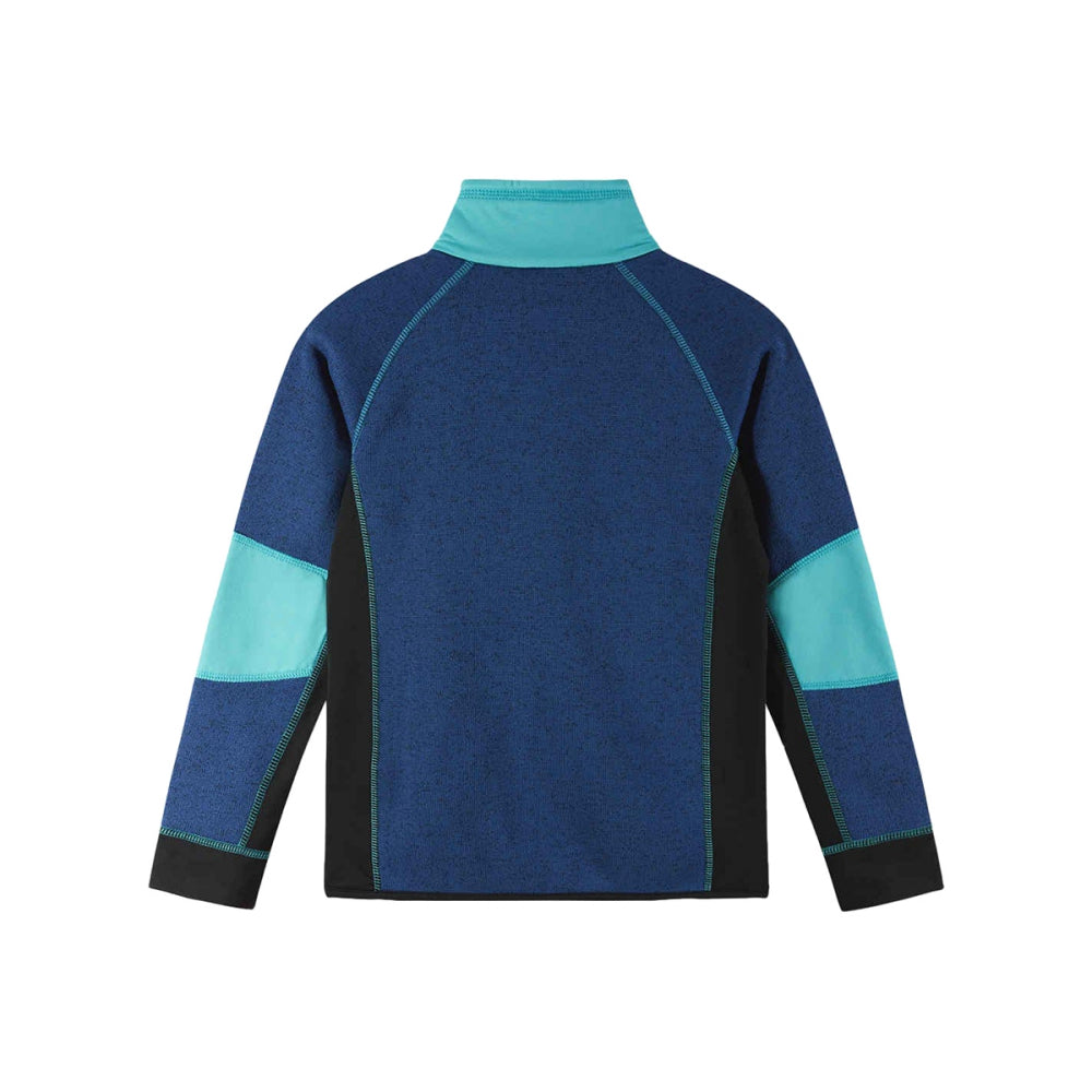 Reima Kids Liukuen Fllece Zipup Boy Midlayer in Blue Color
