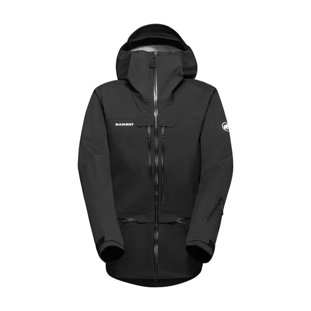 Mammut Mens Haldigrat Hs Hooded Mjk Shells in Black Color