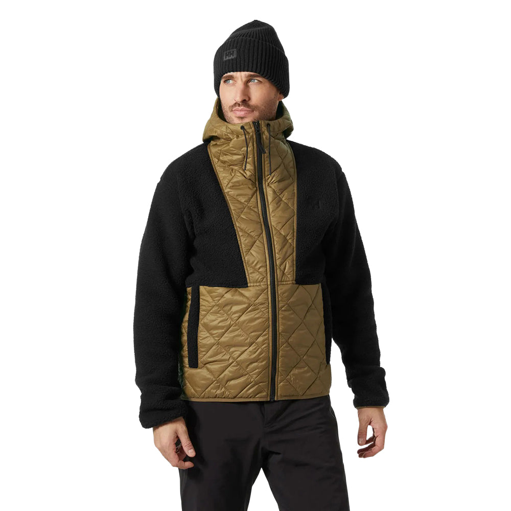 STOWE HOODED HYBRIDJKT | 718-SEPIA