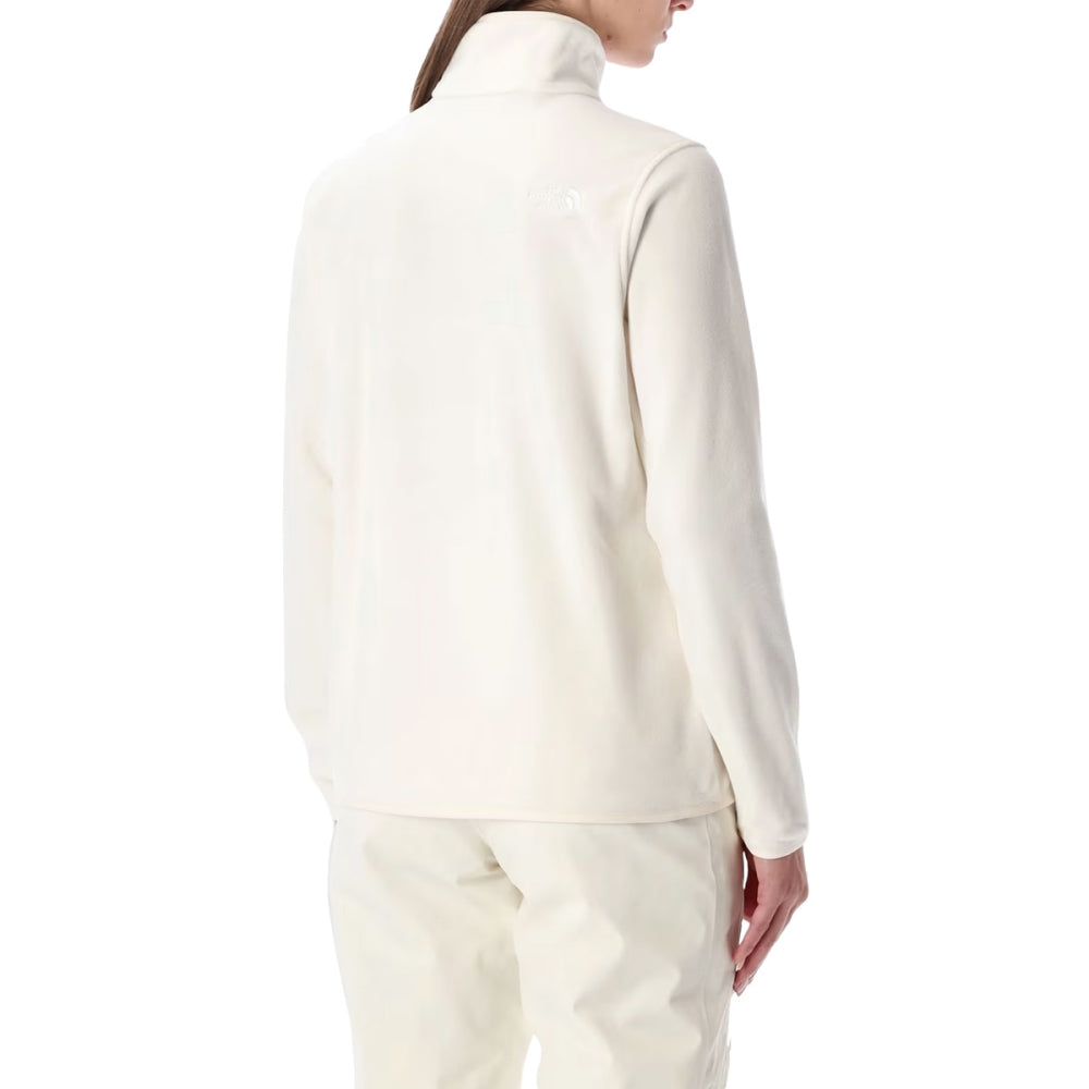The North Face Womens Glacier Fleece Midlayer in White Color