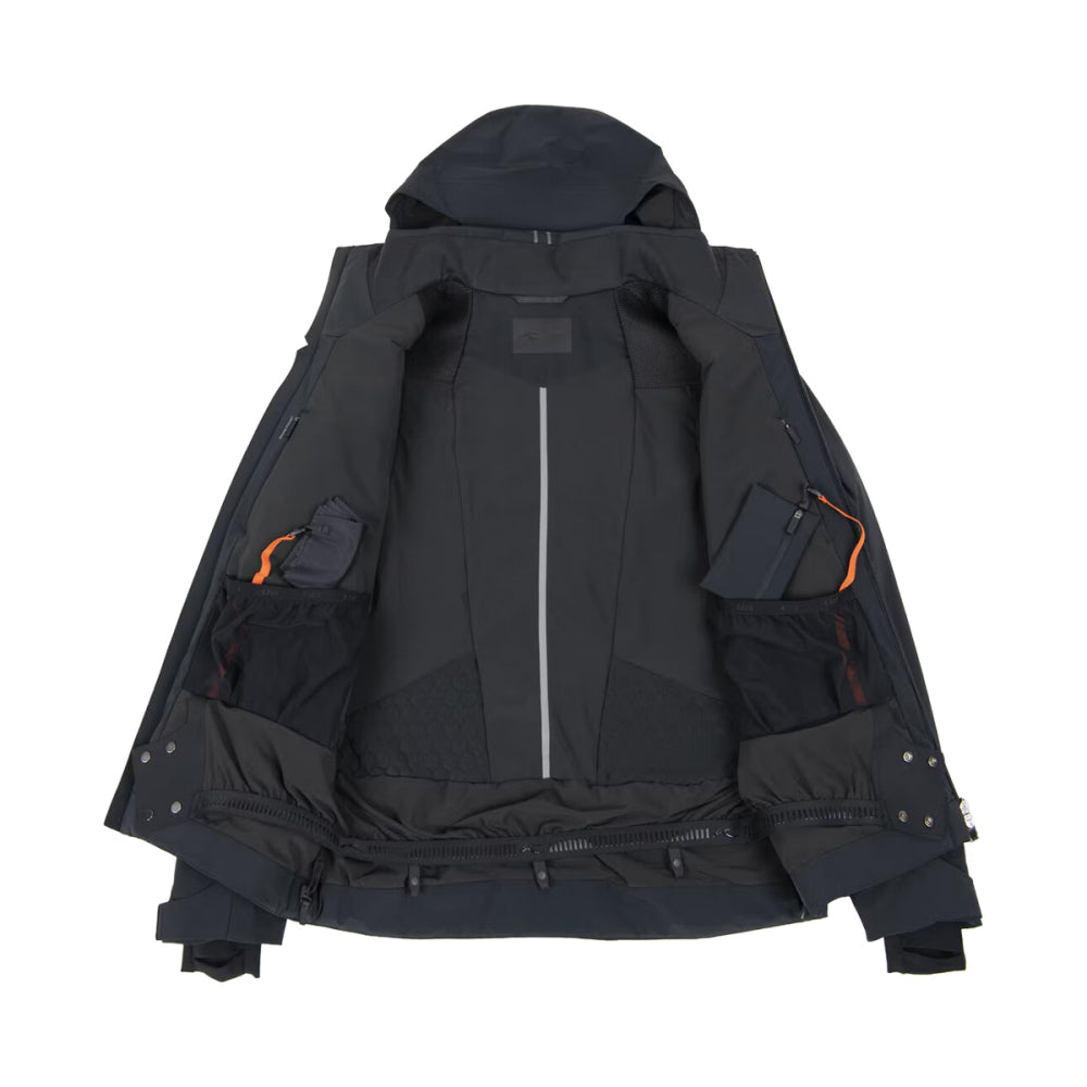 Kjus Mens Formula Jacket 25 Skiing & Snowboarding Jackets in Black Color