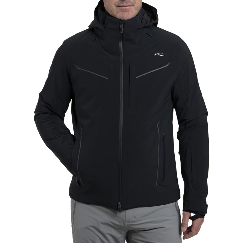 Kjus Mens Formula Jacket 25 Skiing & Snowboarding Jackets in Black Color