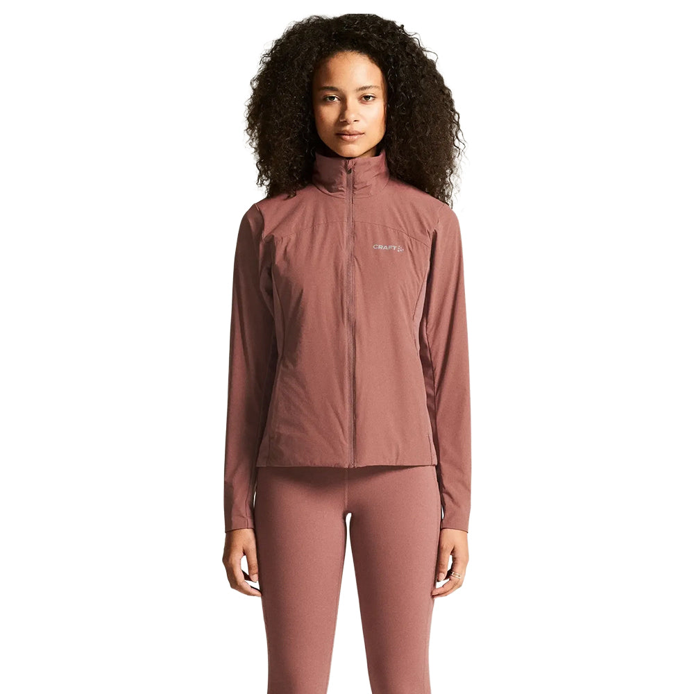 Craft Womens Adv Ess Warm Jkt 2 Running Jackets in Pink Color