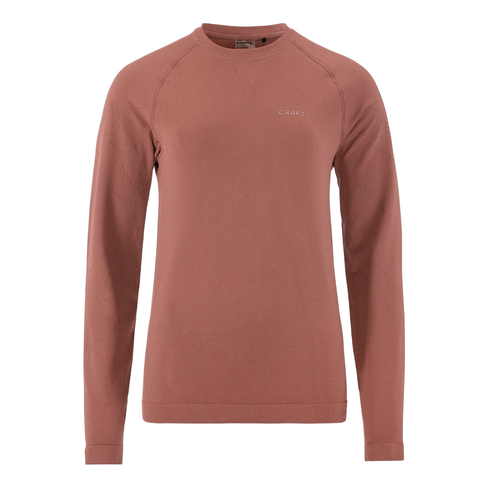 Craft Mens W Active Comfort Ls 2 Tops in Pink Color
