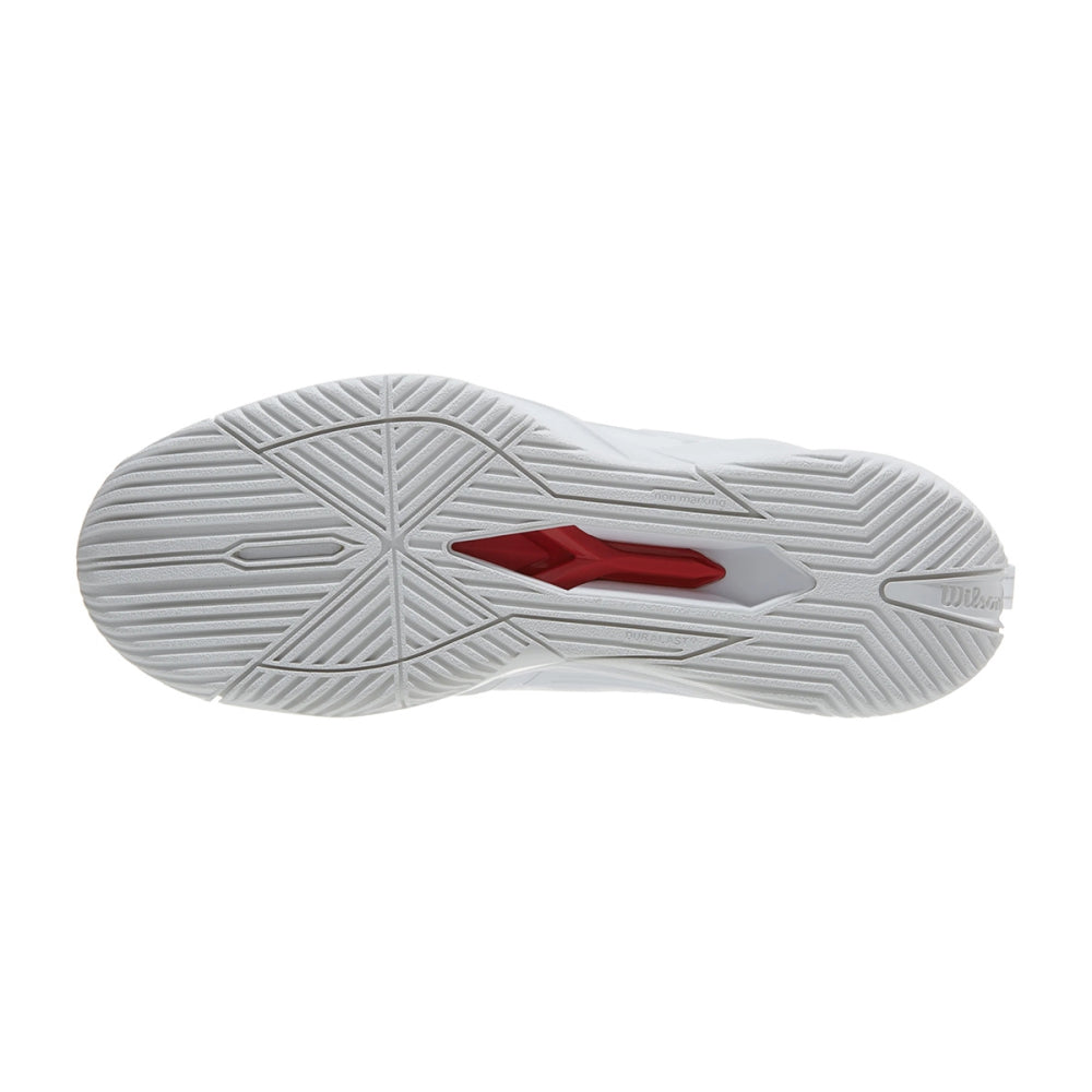 Wilson Mens Rush Pro 4.5 Tennis Shoes in White Color