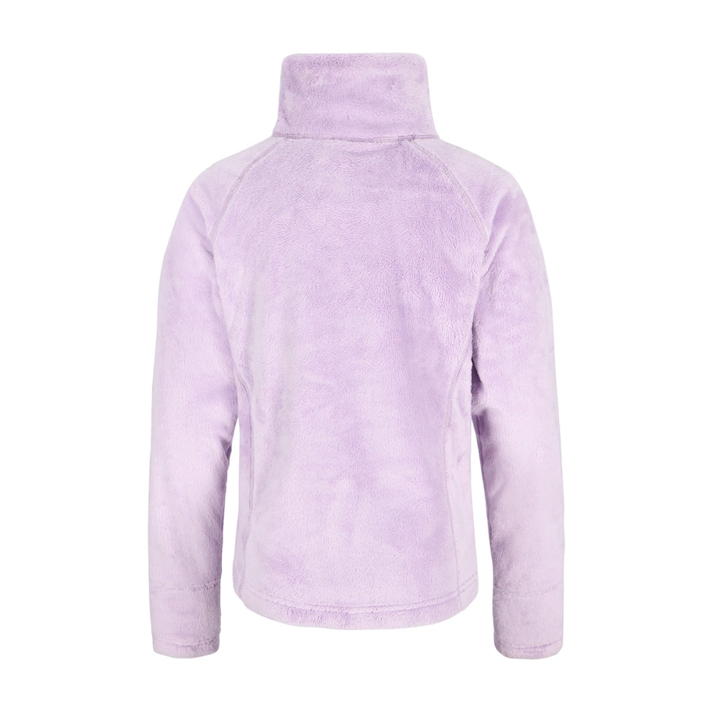 Obermeyer Kids Futty Fleece Top Midlayer in Purple Color