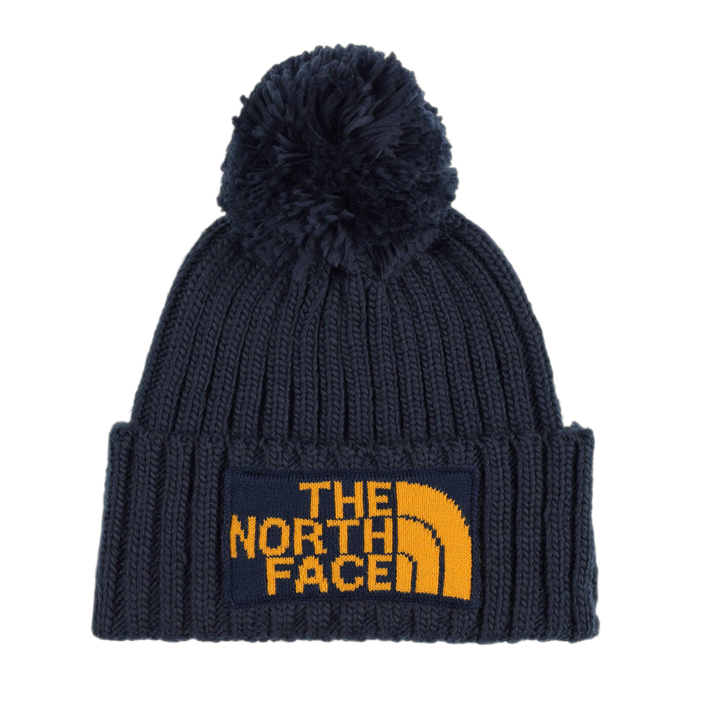The North Face Unisex Heritage Ski Tuke Winter Hats in Blue Color