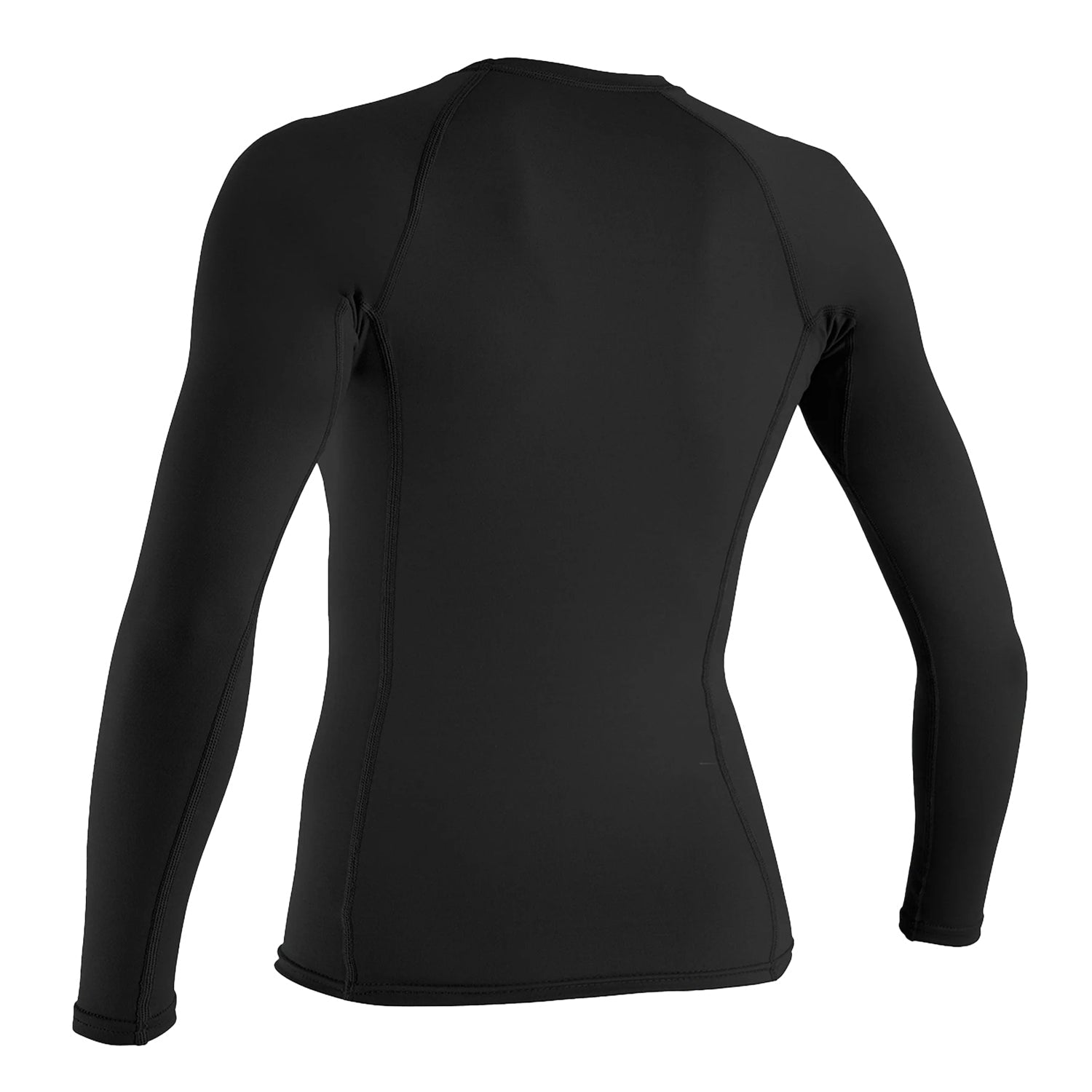O'Neill Womens Wmn Skins L/S Crew Swimsuits in Black Color