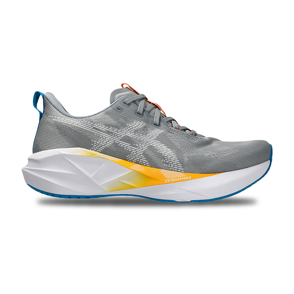 Asics Mens Novablast 5 Running Shoes in Grey Color