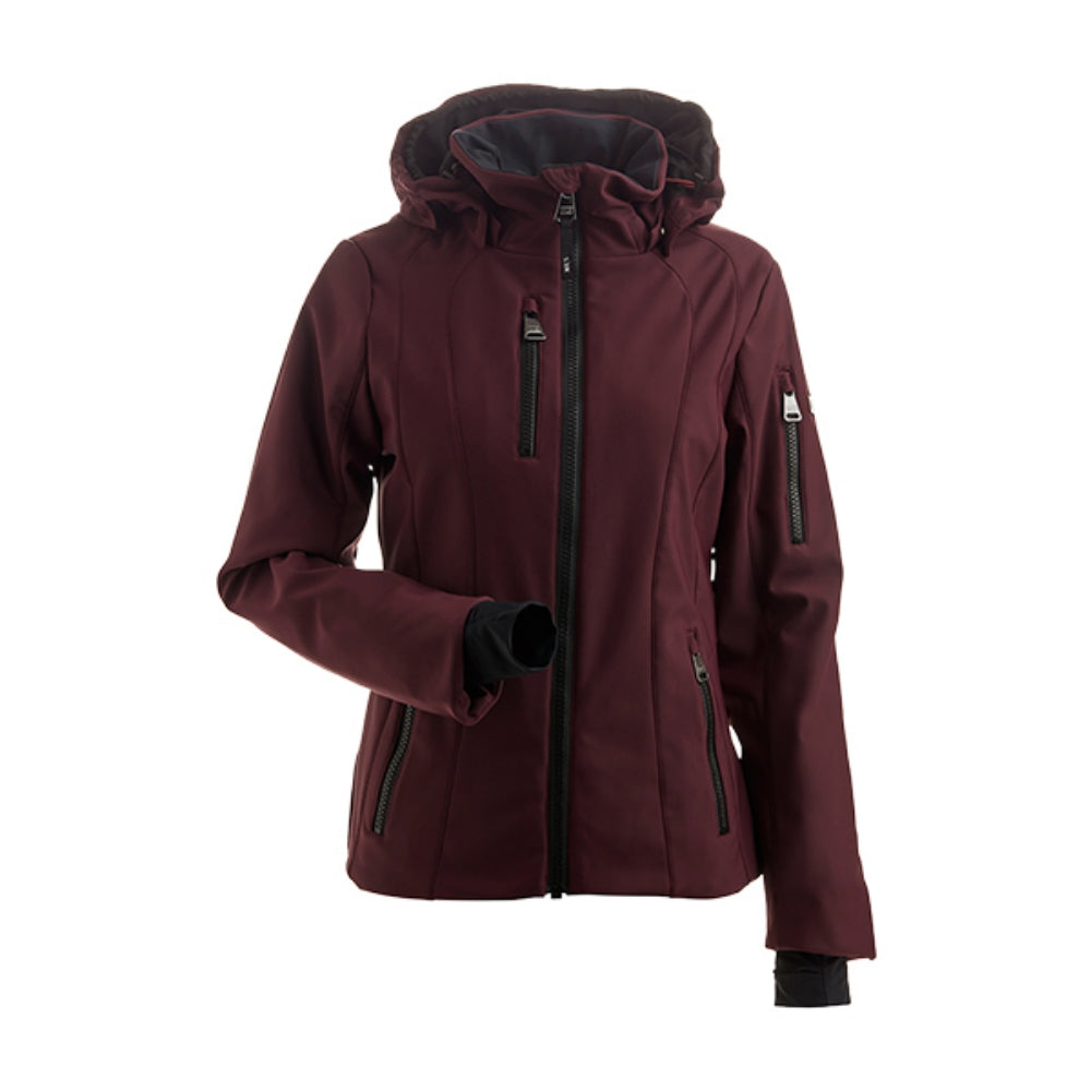 Nils Womens Lillehammer Jkt Nf Skiing & Snowboarding Jackets in Red Color