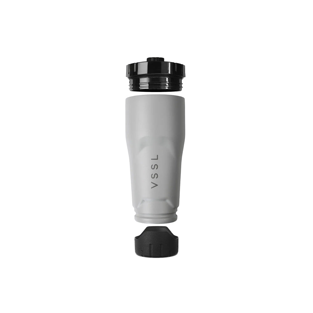 Vssl Rift Tumbler 16Oz Water Bottles in Grey Color