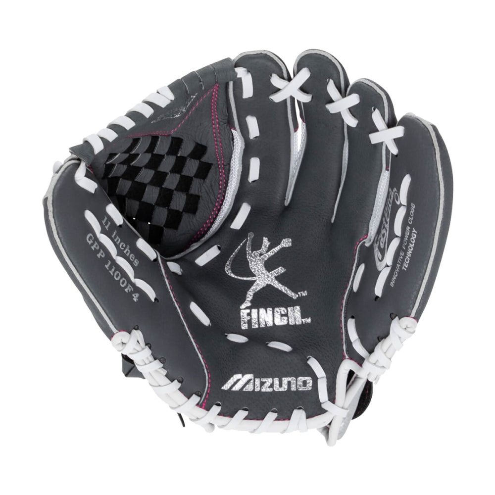 Mizuno Kids 11.00 Prospect Glove Softball Gloves in White Color
