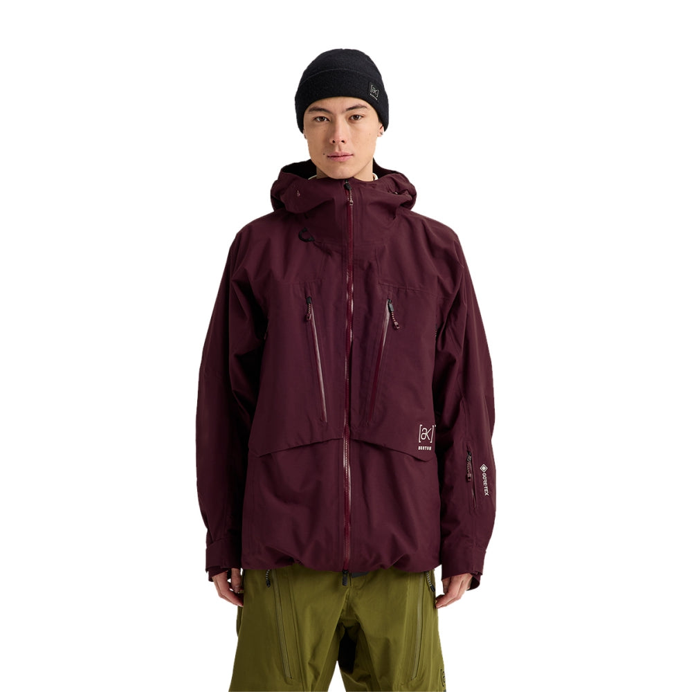 Burton Mens Ak Swash Gore 2L Jacket Skiing & Snowboarding Jackets in Red Color
