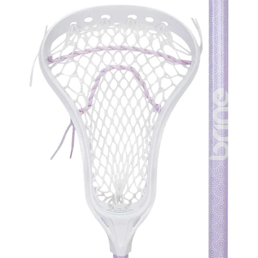 Brine Womens Edge Rise Lacrosse Sticks in Purple Color