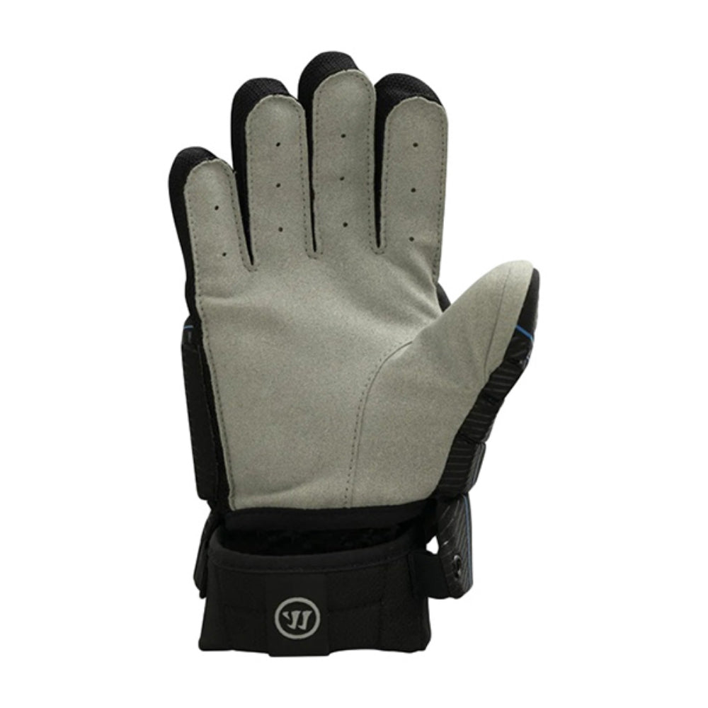 Warrior Lacrosse Kids Evo Rise Glove Yth Lacrosse Gloves in Black Color